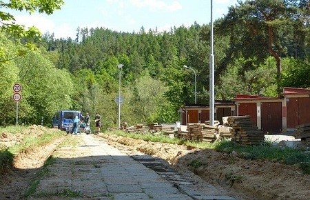 chodník